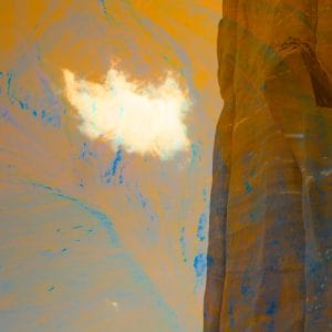 Cloud and Cliff in Conversation photographic print